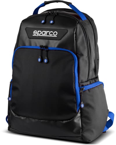 Sparco Borsa Superstage Tas - Zwart/Blauw — Maat Onesize