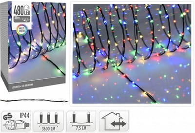 Daily Style – Kerstverlichting – Multicolor – (36m)