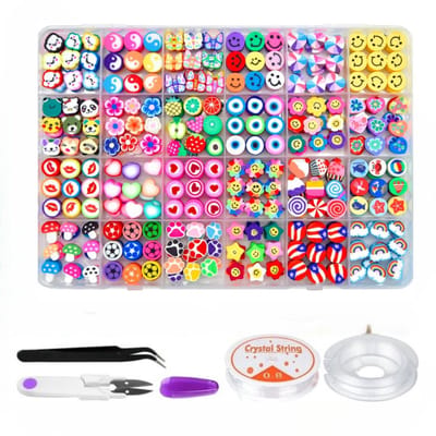 480 Delige knutselen meisjes - armbandjes maken meisjes - Kralen Set - Voor Kinderen - Knutselkoffer - Armband Maken - Oorbellen maken - Sieraden Maken Set - Knutselen Meisje - LOUZIR