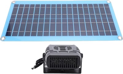 Draagbare Zonneverwarming - Energiezuinig Verwarming - Drogen en Verwarmen - Oververhittingsbeveiliging - 40 x 18 x 6 cm