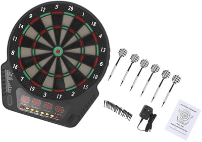 Sello! elektronisch dartbord – automatische scoretelling – spelvariaties – automatische slaapstand – 6 darts – 1 tot 16 spelers