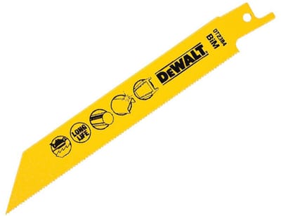 DeWalt DT2384-QZ Serie - Brzeszczot voor Reciprozaag - 152 mm - Bi-Metaal