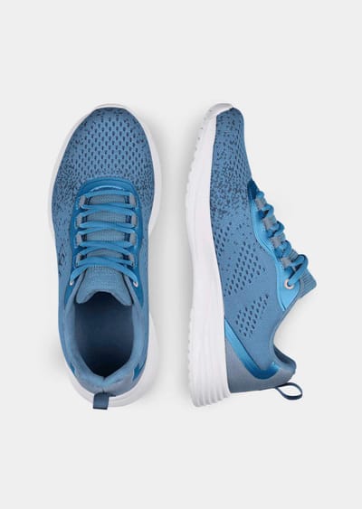 Sneakers met verwisselbaar voetbed - blauw - Gr. 37 van Goldner Fashion