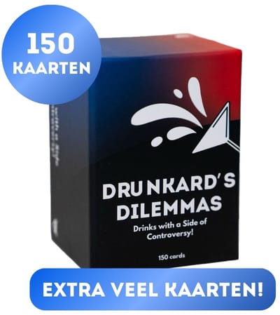 Drunkard's Dilemmas - Drankspel - Drankspel voor volwassenen - drankspel kaarten - 18+ - drank spelletjes