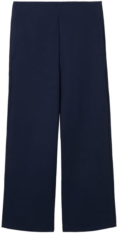 Tom Tailor Denim - Culotte met hoge taille - Maat XL - sky captain blue