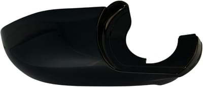 BILMAX Linker Buitenspiegelkap onderstuk vervanging voor BMW X3 F25 2010-2017 | X4 2014-2018 | X5 F15 2013-2018 | X6 2014-2019 glanzend Zwart – Piano Black (bestuurderszijde)