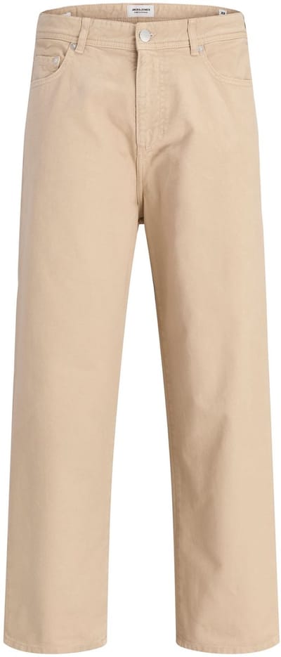 JACK & JONES Alex Original baggy fit - heren 5-pocket broek - beige (fields of rye)