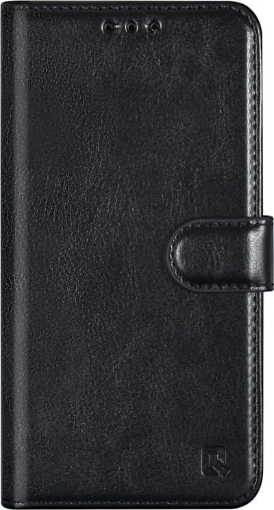 UNIQ Accessory Galaxy S23 Plus Book Case hoesje - Pasjeshouder voor 3 pasjes - Magneetsluiting - Hanger - Zwart