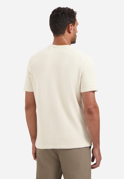 No Excess T-shirt crewneck relief jacquard bl kit