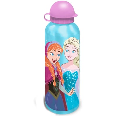 Disney Frozen lunchbox set voor kinderen - 2-delig - roze - aluminium/kunststof