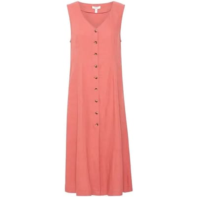 b.young - BYFALAKKA BUTTON DRESS - Dames - Midi jurken