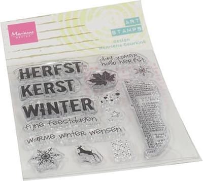 Marianne Design Art Stempels - NL - Hello herfst