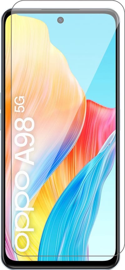 Screenprotector geschikt voor Oppo A98 - Glas Screen Protector