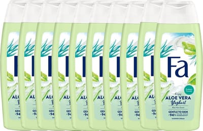 Fa Douchecreme Aloe Vera Yoghurt - Voordeelpak 10 x 250 ml