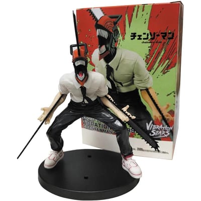 Figurine Anime Chainsaw Man 18cm Power Denji Figurine d'Action PVC Figurine Chainsaw Man Power PVC Modèle de Collection pour Adultes Poupée Jouet