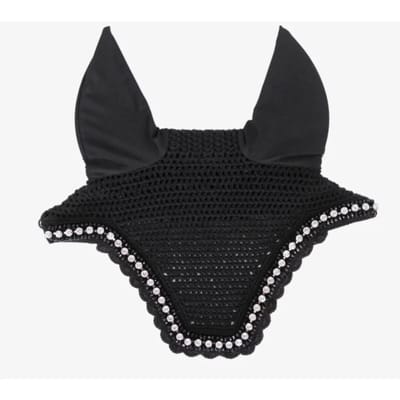 Kentucky Horsewear - Oornetje Wellington big stone & pearl soundless zwart