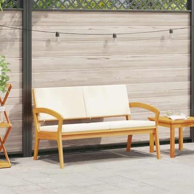 vidaXL - Tuinbank - Olie - Natuurlijk - Massief - Acacia - Hout