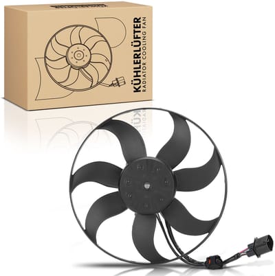 Frankberg 1x Motorradiator enkele ventilator