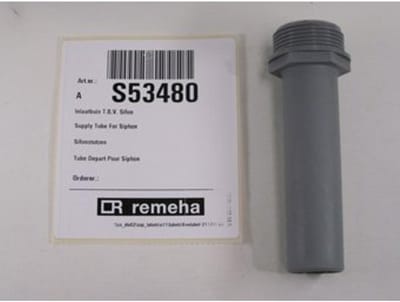 Remeha Quinta Solo en andere series inlaatbuis voor sifon