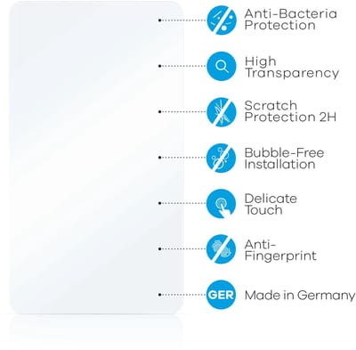 upscreen - Screenprotector voor Skyegg K11 - Folie Beschermfolie transparant antibacterieel