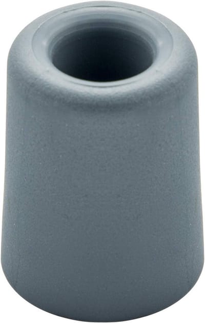 Deurstopper Hardrubber Ø38mm 50mm Houders Bevestiging