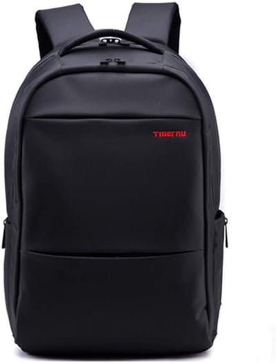 Laptop Rugzak - Schooltas Laptop - Dagelijks Gebruik - Stevige Constructie - 15.6 inch - Zwart