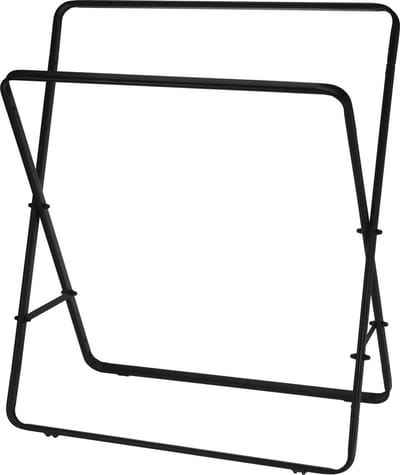 Relaxwonen - Handdoekenrek  - Badkamer - Metaal - Zwart - Handdoek