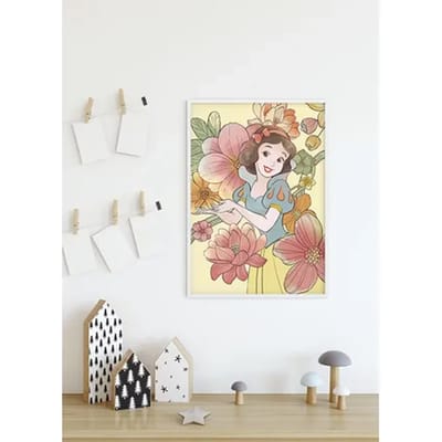 Komar Poster Sneeuwwitje Bloemen 40 X 50 Cm