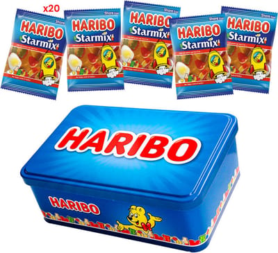 Haribo Starmix candy collection box - snoepdoos - snoepcadeau - Haribo snoep - 500g