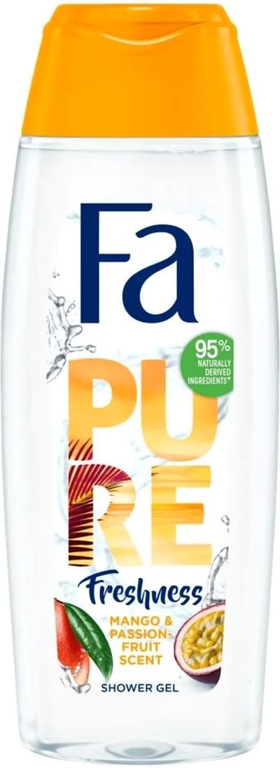 Fa - Douchegel - Pure Freshness - Mango & Passion Fruit Scent - 250ml