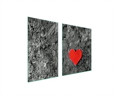 TMK ArtDeko - Snijplank - Glas - 100x52cm - Hart Design