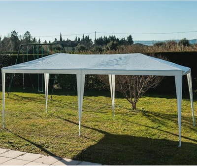 Partytent 3 x 6 m - Ideaal Voor Tuinfeesten en Evenementen