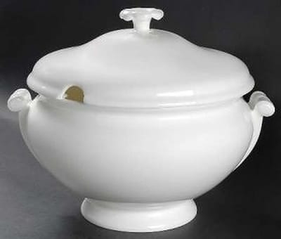 Wedgwood - White China - Soepterrine - bone china