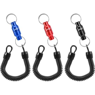 3 stuks Lixada Vliegvissen Magnetische Net Release Houder Keeper Magneet Clip Landing Net Connector met