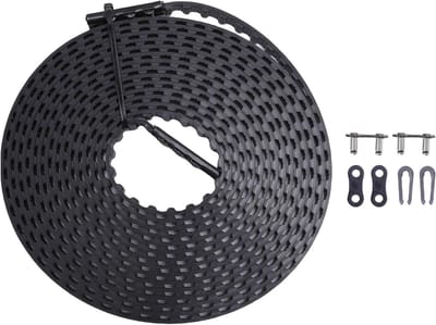 Garagedeur Aandrijfriem - Vervangende Riem - Stille Werking - Duurzaam PU Staaldraad - 255 Inch Lengte