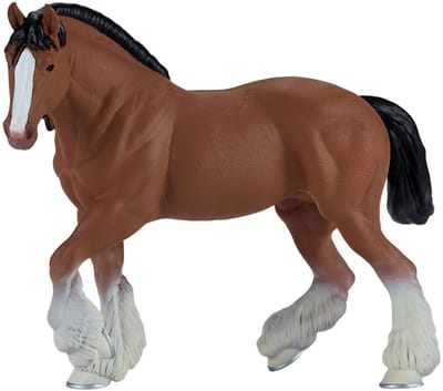 Mojo - Horse World Brown Clydesdale Horse - 381084