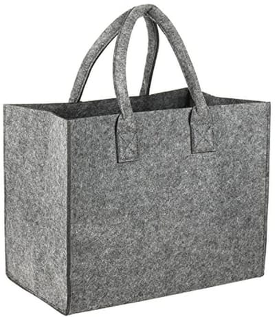 Vilten Boodschappentas - Opbergtas in 6 Kleuren - Veelzijdige en Ruimtelijke Tas