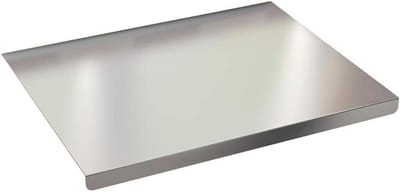 Werkblad Beschermer - Snijplank Panstandaard - Keukenwerk Beschermen - Roestvrij Staal - 60x60cm - Zilver