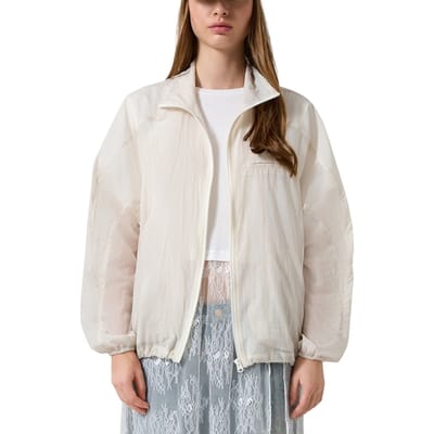 s.Oliver -qs Jackets Outdoor Offwhite Maat: XS | Lichte Jassen Outlet | Dames | Wit