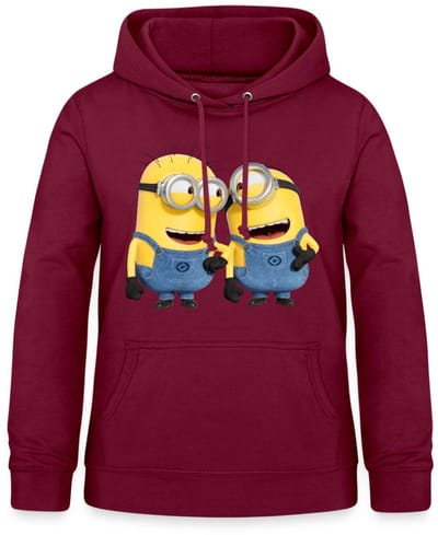 Minions Phil En Stuart Grappig Hoodie Dames