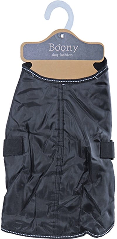 Boony hondenjas waterproof basic zwart 35 cm