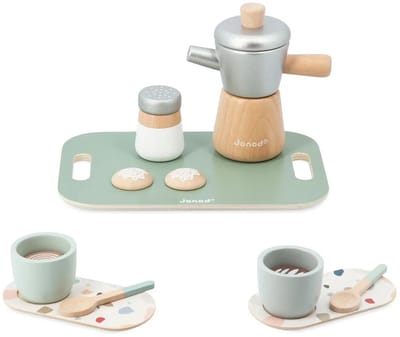 Janod - In De Keuken - Italiaanse koffiemaker speelset