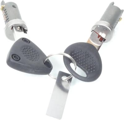 Kit serrure Tecnium pour scooter Piaggio 50 Typhoon 2005 à 2009 Ø13mm Neuf