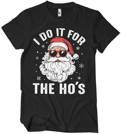 Hybris Santa Claus I Do It For The Hos Big Tall T-shirt SH-1-16084-H84-9