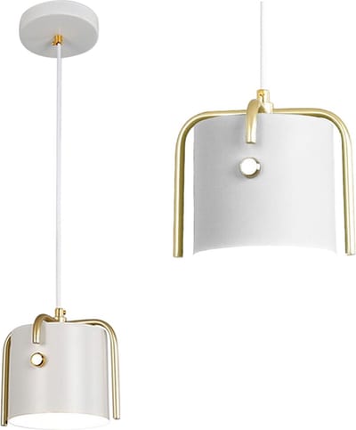 Toolight App935-1Cp Elegant Hanglamp Wit 13X13X14Cm