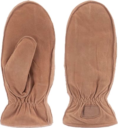 Warmbat Dames Wanten - Bruin - Maat L
