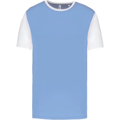 Tweekleurig herenshirt jersey met korte mouwen 'Proact' Black/Red - L