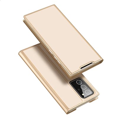 Dux Ducis - pro serie slim wallet hoes - Geschikt voor Samsung Galaxy Note 20 - Goud