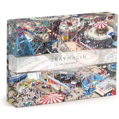 Gray Malin 1000 Piece Puzzle Coney Island - Galison