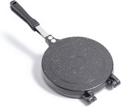 Dubbelzijdige anti-aanbak koekenpan met eenvoudige reiniging, lichtgewicht aluminium voor snelle en gelijkmatige verhitting, ideaal voor pannenkoeken en omeletten